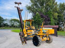 THWAITES ALL DRIVE 4WD DUMPER C/W HYDRAULIC POST DRIVER & PERKINS ENGINE *VIDEO*