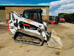 BOBCAT T590 SKIDSTEER*C/W BUCKET*YEAR 2019*1577 HOURS*VIDEO*