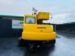 KOMATSU LC605-2 TRACKED CRANE*C/W RUBBER TRACKS*VIDEO*