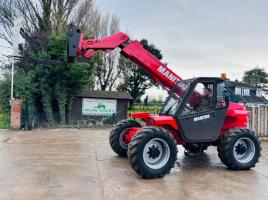MANITOU MLT725 4WD TELEHANDLER C/W PALLET TINES *VIDEO*