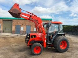 KUBOTA L3600 4WD TRACTOR*C/W POWER LOADER*VIDEO*
