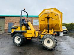 BARFORD SXR6000 SWIVLE TIP DUMPER*C/W ROLL BAR*VIDEO*