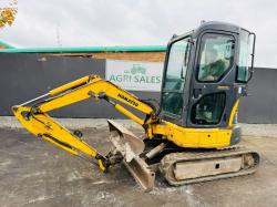 KOMATSU PC20MR EXCAVATOR*C/W BUCKET*YEAR 2010*VIDEO*