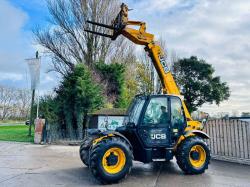 JCB 531-70 4WD TURBO TELEHANDLER *YEAR 2013* C/W PALLET TINES *VIDEO*