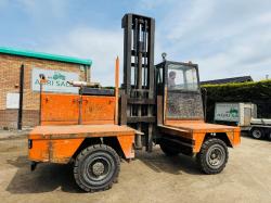 BOSS 556 HH SIDE LOADING FORK LIFT*C/W PALLET TINES*VIDEO*