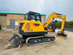 LIUGONG 906F EXCAVATOR*C/W 3 BUCKETS*2026*ONLY 34 HOURS*VIDEO*