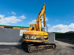 JCB JS145 HRC EXCAVATOR*RUBBER BLOCK PADS*YEAR 2011*VIDEO*