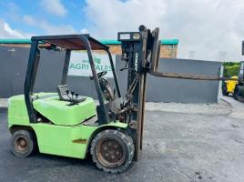 DAEWOO D30S-3 CONTAINER SPEC FORKLIFT*SMOKEY ENGINE*VIDEO*