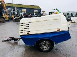 SULLAIR TOWABLE COMPRESSOR*C/W KOBUTA ENGINE*VIDEO*