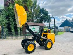 JCB 1THT 1 TON HIGH TIP DUMPER *YEAR 2016, 1147 HOURS* C/W ROLE BAR*VIDEO*