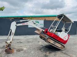 TAKEUCHI TB216 EXCAVATOR*C/W BUCKET*YEAR 2015*VIDEO*