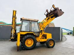 JCB 3CX PROJECT 8 HUB REDUCTION BACK END*C/W 4 IN ONE BUCKET*VIDEO*