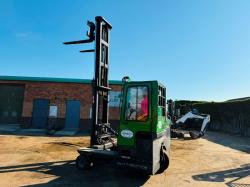 COMBILIFT C4000 DIESEL TRUCK MOUNTED FORKLIFT*C/W FORK POSITIONER*VIDEO*