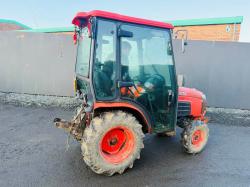 KUBOTA B2530 TRACTOR*C/W REAR LINKAGE*YEAR 2011*536 HOURS*VIDEO*