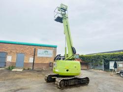 HITACHI TRACKED MANLIFT*C/W RUBBER BLOCK PADS*VIDEO*