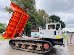 HITACHI CG100 TRACKED DUMPER C/W RUBBER TRACKS & REVERSE CAMERA *VIDEO*