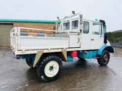 MERCEDES-BENZ AG UNIMOG U140L 4X4*C/W DROPSIDE*VIDEO*