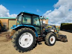 NEW HOLLAND 7635 4WD TRACTOR*C/W FRONT LOADER*VIDEO*
