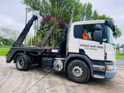 SCANIA P230 4X2 SKIP LORRY * YEAR 2008, MOT'D TILL 31ST DECEMBER 2023*VIDEO*