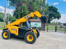 JCB 525-60 4WD TELEHANDLER * YEAR 2016 , ONLY 1449 HOURS * C/W PALLET TINES *VIDEO*