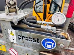 PROBST VM 204 ROBOTEC PAVING STONE LAYER*C/W 2 CLAMPS*VIDEO*