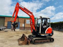 KUBOTA KX121-3 EXCAVATOR*C/W GRAPPLE*3141 HOURS*VIDEO*