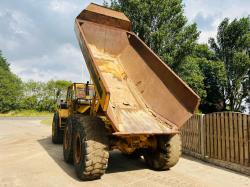 VOLVO BM A25 6X6 ARTICULATED DUMP TRUCK C/W HYDRAULIC STRAIGHT TIP 
