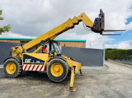 CATERPILLAR TH63 TELEHANDLER*C/W JACK LEGS*VIDEO*