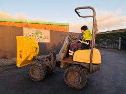 LIFTON 1 TONNE HIGH TIP DUMPER*C/W ROLL BAR*VIDEO*