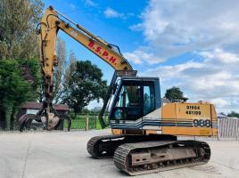 CASE 988-CK PLUS TRACKED EXCAVATOR *6950 HOURS* C/W 5 TINE SCRAP GRAB *VIDEO*
