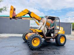 JCB 520 TELEHANDLER*AG SPEC*READING 3111 HOURS*VIDEO*