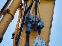 KOMATSU PC138US-11 EXCAVATOR*C/W BUCKET*READING 8387 HOURS*YEAR 2018*VIDEO*