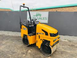 JCB VMT 160-80 DOUBLE DRUM ROLLER*YEAR 2016*VIDEO*