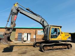 VOLVO EC210BLC EXCAVATOR*C/W DITCHING BUCKET*VIDEO*