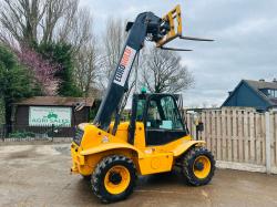 JCB 520-50 4WD TELEHANDLER * YEAR 2013 , ROAD REGISTERED *VIDEO*