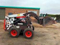 BOBCAT S160 SKIDSTEER*C/W BUCKET*YEAR 2010*VIDEO*