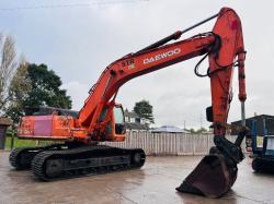 DAEWOO 290SL-V EXCAVATOR C/W QUICK HITCH & BUCKET *VIDEO*