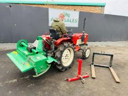 YANMAR YM1702D COMPACT TRACTOR*C/W ROTOVATOR*VIDEO*