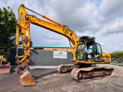 JCB JS220 TRACKED EXCAVATOR*C/W BUCKET*VIDEO*