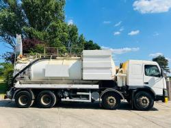 VOLVO FM12 8X4 DOUBLE DRIVE VACUM TANKER LORRY *4000 GAL CAPACITY*VIDEO*