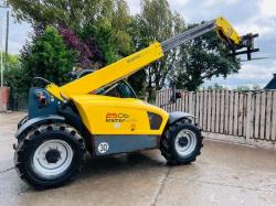 KRAMER 407 4WD TELEHANDLER *YEAR 2011, AG SPEC, NEW ENGINE FITTED 2017*VIDEO*