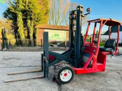 KOOIAAP FORK TRUCK C/W KUBOTA ENGINE & HYDRAULIC PUSH OUT HEAD STOCK *VIDEO*
