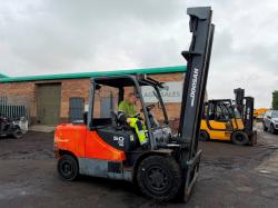 DOOSAN D50C-7 FORKLIFT*3329 HOURS*YEAR 2017*VIDEO*