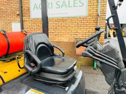 CATERPILLAR GP20NT FORKLIFT*YEAR 2015*C/W PALLET TINES*VIDEO*