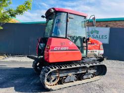 YANMAR CT651 CRAWLER TRACTOR *C/W REAR LINKAGE, PTO AND AC*VIDEO*