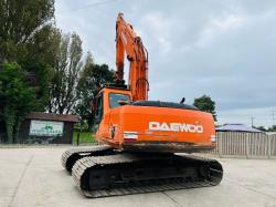 DAEWOO SOLAR 220LC-V EXCAVTOR C/W BOG MASTER TRACKS *VIDEO*