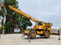 GROVES RT518 4X4 18 TON ROUGH TERRAIN CRANE C/W CATERPILLAR ENGINE *VIDEO*