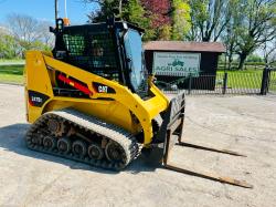 CATERPILLAR 247B3 TRACKED SKIDSTEER * YEAR 2013 , ONLY 1353 HOURS * SEE VIDEO *