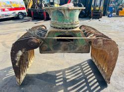 SELECTOR GRAB TO SUIT EXCAVATOR*VIDEO*