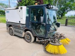 SCHMIDT SWINGO 200 4X2 ROAD SWEEPER *YEAR 2013* C/W AC CABIN *VIDEO*